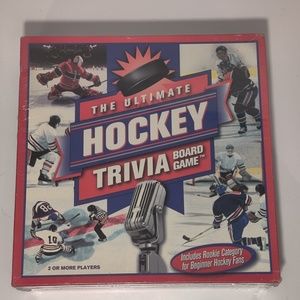 2000 The Ultimate Hockey Trivia Board Game By Outset media Factory Sealed